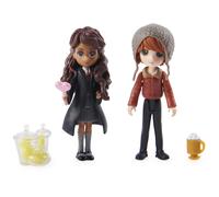 Wizarding World Harry Potter, Magical Minis, Coffret de figurines Ron Weasley et Parvati Patil avec 2 accessoires, jouets pour enfants à partir de 6 ans