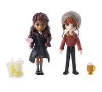 Wizarding World - Coffret de figurines Magical Minis Ron Weasley et Parvati Patil - 2 accessoires
