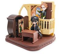 Wizarding World Harry Potter Magical Minis Défense Contre Les Arts Sombres Kit de Jeu avec 2 Figurines, 5 Accessoires, Jouets pour Enfants