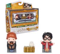 Wizarding World - Pack de figurines Micro Magical Moments - 3 personnages & voiture volante