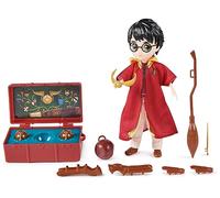 Wizarding World Harry Potter - Poupée 20 Cm + Accessoires Quidditch - Figurine Avec 10 Accessoires - Jouet Enfant 6 Ans et +