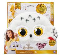 Wizarding World PURSE PETS HARRY POTTER - HEDWIGE - COMPAGNON INTERACTIF FORMAT SAC À MAIN - Chouette Hedwige Harry Potter Qui Interagit Avec L'Enfant - Sons Et Modes De Jeu - Jouet Enfant 6 Ans Et +