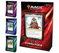MTG Commandant 2019 Set 4 Jeux Intérieur Étui Magic The Gathering Usine Scellé