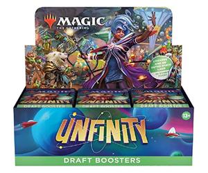 Wizards of the Coast- Unfinity Draft Booster Box The Gathering Magic, D03790000
