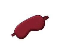 WIZBIOTECH Masque de sommeil pour homme et femme - Réglable - Masque pour les yeux - Respirant - Lunettes de sommeil de voyage - Unisexe - Rouge