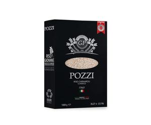 Wizebite’s Choice - Authentique Riz Carnaroli Classico POZZI | Gambero Rosso Top Italian Food 100% Italien Qualité Supérieure | Riz Jeune | Risotti et Plats Raffinés | Riz Carnaroli