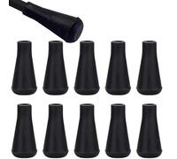 WizeFolk Broadhead Lot de 10 pointes de flèche de rechange en caoutchouc souple pour tir à l'arc, pratique cible et entraînement de chasse - Convient pour les tiges en fibre de verre et de carbone de
