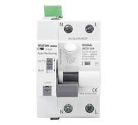 WizElek Interrupteur Différentiel 2P 63A 30mA type A Réarmement Automatique