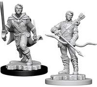 Wizkids 48827 Human Ranger Male Boardgame, Non Peint