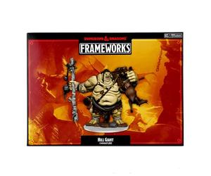 WizKids D&D Frameworks: Hill Giant Miniature - Unpainted Unassembled Customizable Miniature. Dungeons & Dragons