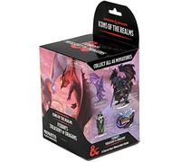 WizKids D&D Icônes des Royaumes : Trésor des dragons de Fizban Booster (ensemble de 22), contient 4 figurines pré-peintes et pré-assemblées, Donjons et Dragons