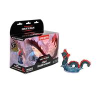 WizKids D&D Icônes des Royaumes : Trésor des dragons de Fizban Super Booster (ensemble de 22), contient 1 énorme figurine rare, pré-peinte, pré-assemblée, miniature, donjons et dragons