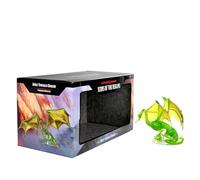 Wizkids D&D Icons of The Realm Statuette Premium Adult Emerald Dragon 36 cm