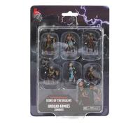 WizKids D&D Icons of The Realms Miniatures prépeintes Undead Armies - Zombies Set
