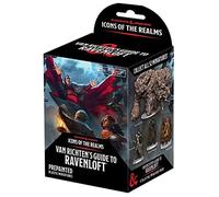 WizKids D&D Icons of The Realms Miniatures: Van Richten's Guide to Ravenloft Booster Lot de 4 figurines aléatoires