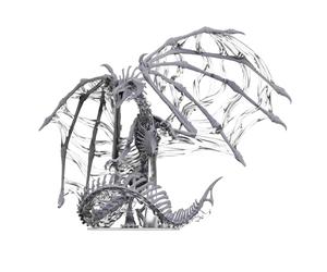 WizKids D&D Nolzur's Marvelous Miniatures : Dracolich noir miniature en boîte | Non peinte | Figurine Donjons et Dragons