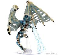 WizKids DandD Icons of the Realms Miniatures: Boneyard - Blue Dracolich Premium