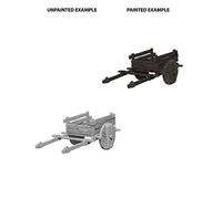 Wizkids Deep Cuts Two Wheeled Cart Fantasy Miniature (For 25-28mm Miniatures) Wzk73096
