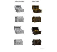 Wizkids Deep Cuts Unpainted Miniatures Chests