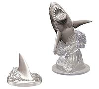 Wizkids Deep Cuts Unpainted Miniatures W9 Shark