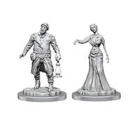 WizKids Deep Cuts Miniatures non peintes : Wave 18 : Zombies - Donjons et dragons non peints/apprêtés miniatures par WizKids - Compatible avec DND et autres jeux RPG TTRPG