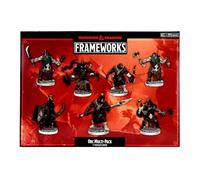 Wizkids Dungeons & Dragons Frameworks Pack 7 Miniatures Model Kit Orcs
