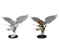 WizKids Dungeons & Dragons Magic The Gathering Lot de 2 Figurines Non peintes : Aurelia, Spécimen de Justice (Ange)