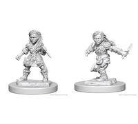 WizKids Dungeons & Dragons: Nolzur's Marvelous Unpainted Minis: Halfling Female Rogue