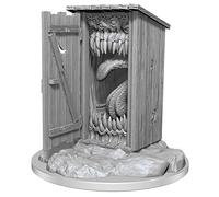 WizKids – Figurine de jeu Tabletop – Mimic géant – Dragon gris en plastique – Miniature