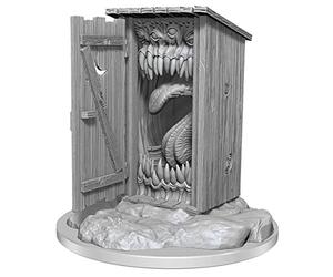 WizKids Mimic géant Figure de jeu Tabletop Gris Plastique Dragon Miniature Figure Géante