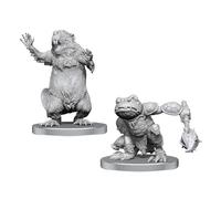 Wizkids Pathfinder Battles Deep Cuts Boggard Scout et Castoroides Miniatures