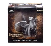 Wizkids Pathfinder Battles Deep Cuts Unpainted Miniatures Gargantuan Red Dragon