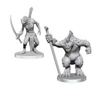 Wizkids Pathfinder Battles Deep Cuts Xulgath Skirmisher et Stoneliege Miniatures