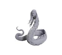 WizKids Pathfinder Deep Cuts Lunar Naga | Miniatures non peintes | Wave 23