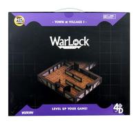 WizKids- Warlock Dungeon Tiles: Town & Village Tuiles Ville, WK16506, Couleurs Assorties