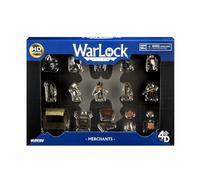 WizKids , Warlock Tiles: Accessory - Merchants , 1 + Players , Ages 12+ , 30 to 60 Minutes Playing Time