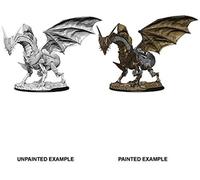 Wizkidz Pathfinder Deep Cuts Unpainted Miniatures W9 Clockwork Dragon