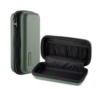 WIZONER Étui de rangement de voyage pour rasoir électrique, boîte de rangement pour tondeuse à cheveux, étui rigide pour tondeuse Meridian - Étui uniquement (vert)