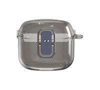 Wizoowip Étui de Protection pour écouteurs, Couvercle de Trou de Chargement, Transparent, Anti-poussière, étanche, résistant à l'usure, Jbl Tune Flex Gris