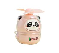 Wizoowip Mini Ventilateur de Poche de Chargement USB Portable à Faible Bruit, Bien sûr, Voici Un Titre de Produit pour la liste Panda Portable de Style Chinois Rechargeable de Dessin animé électr