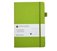 Wizoowip Study Planner Home Planner Compact A5 Mini Notebook Portable Pocket Notepad Agenda Agenda Business Notebook Agenda Mémo Bureau École Papeterie Vert Menthe A5
