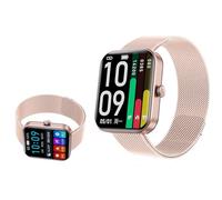 Wizvox 2025 Mon Connectée - Montre l 1.9" Montre Course À Pied Femme - Moniteur De Pression Artérielle Compagnon De Mode F21pro0711,PinkMilan