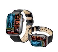 Wizvox 2025 Montre - Moniteur De l 2.10" Montre Telephone - 53 Modes Sportifs Compagnon De Mode F580731,Blackrubber