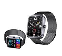 Wizvox 2025 Montre Sport Homme - Moniteur De l 1.9" Montre Course À Pied - Observation De La Santé Cadeau Festif F21pro0721,BlackMilan
