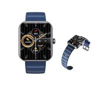 Wizvox 2025 Montre Tensiomètre - Montre l 1.9" Montre Connecté Homme - 50 Modes Sportifs Cadeau Parfait F21pro0723,Blue