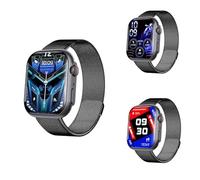 Wizvox 2025 Reloj Inteligente - el j edid r 2.10" Watch 100 Modos Deportivos Monitor De SpO2 Entrenamiento Y Deportes F590723,BlackMilan