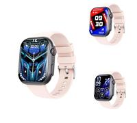 Wizvox 2025 Reloj Inteligente Hombre - el j edid r 2.10" Reloj Inteligente Notificaciones Inteligentes Monitor De SpO2 Compañero De Moda F590728,Pink