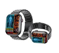 Wizvox 2025 Relojes Inteligentes Hombre - el j edid r 2.10" Reloj Cuenta Pasos Hombre Notificaciones Inteligentes Rastreador De Sueño Entrenamiento Y Deportes F590720,BlackSteel