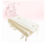 Wizvox Protections d'angle en Coton - Fibre De Polyester Douce AlèSes Multi-Usages Facile à Installer,Protection Complète Protections De Sommier pour La Décoration De La Pièce,180x28cm