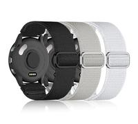 Wizvv 3 pièces Bracelet compatible avec Garmin Venu 2S/Venu 3S/Vivoactive 4S/Vivomove 3S/Forerunner 255S/265S, bracelet élastique de 18 mm pour Garmin Venu 4 41 mm Femme et Homme